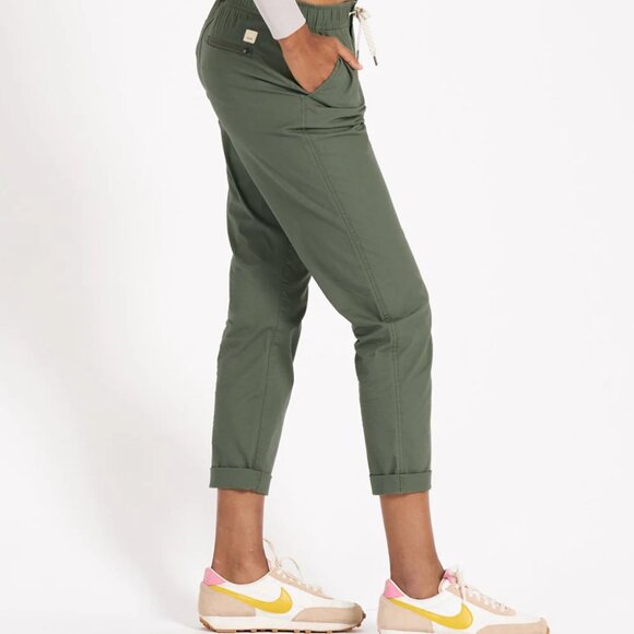 Vuori Ripstop Pants Cotton Pant Army Green Size Small - Picture 1 of 6